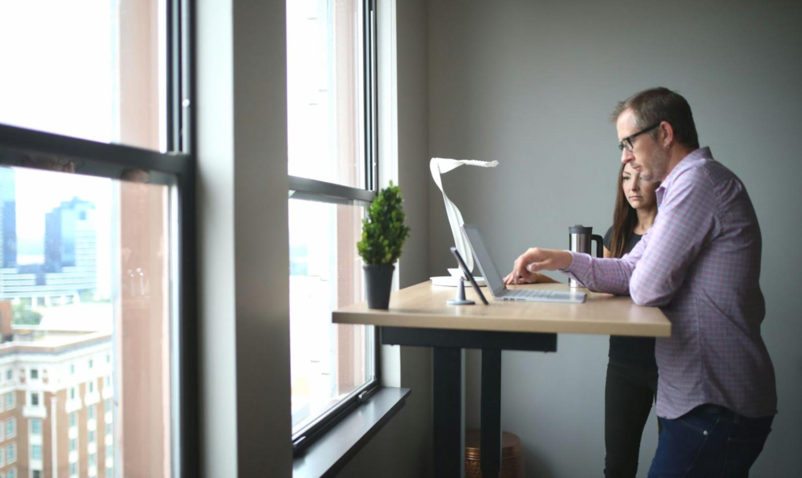 Oficinas de viorentloa en Madrid - Espacio moderno para consultas de planificación financiera